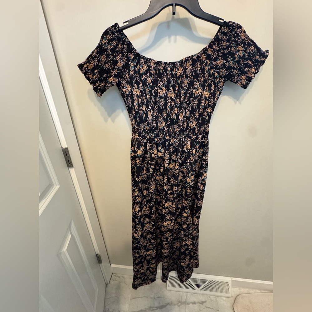 Floral Off-Shoulder Dress
